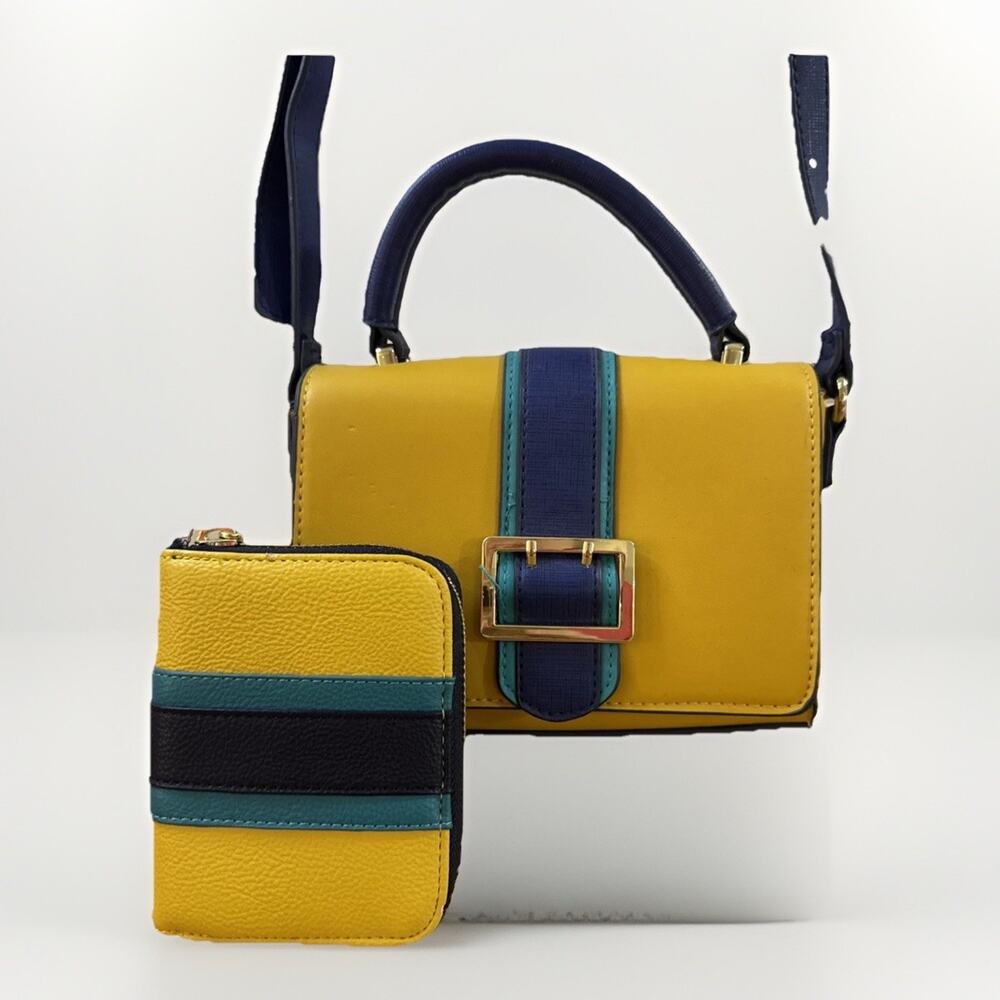 Target Brand Mini Saddle Bag (6.5x6x3) And Wallet